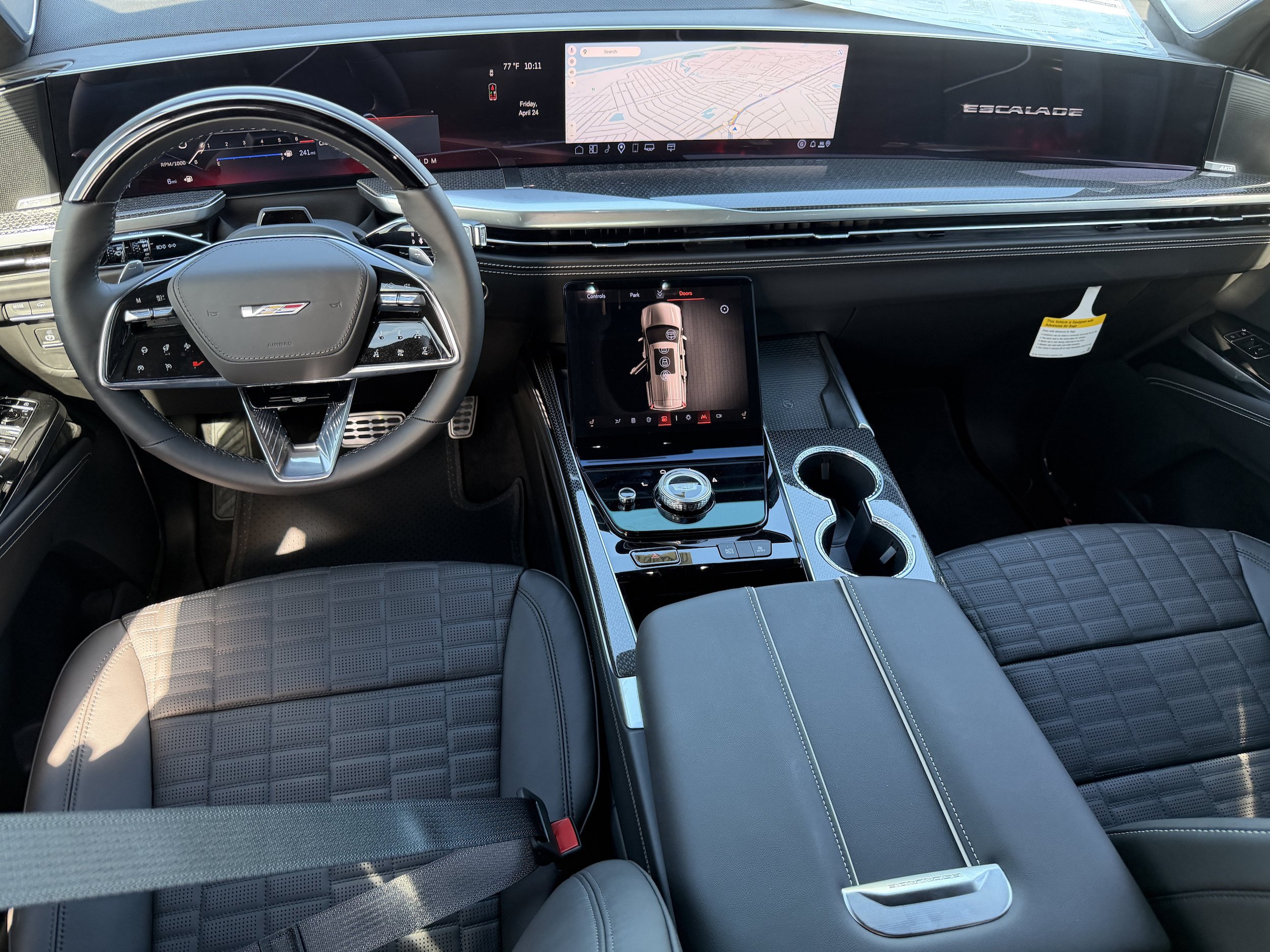 New 2026 Cadillac Escalade V w/ LPO, ONYX Package AWD/4WD image 14