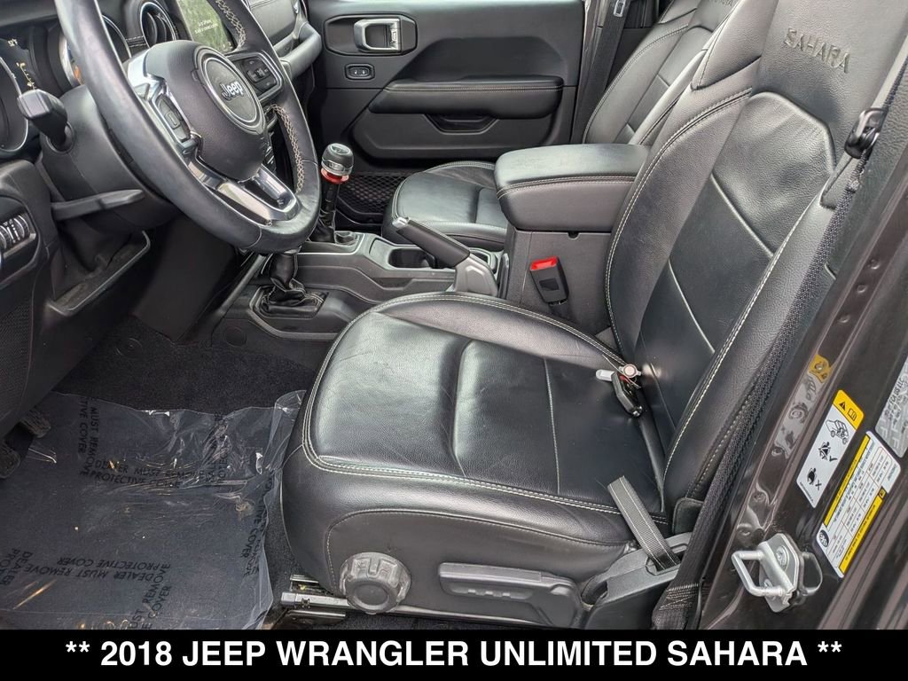 Used 2018 Jeep Wrangler Unlimited Sahara AWD/4WD image 19
