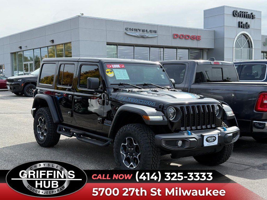 Used 2023 Jeep Wrangler Unlimited Rubicon 4xe w/ Cold Weather Group