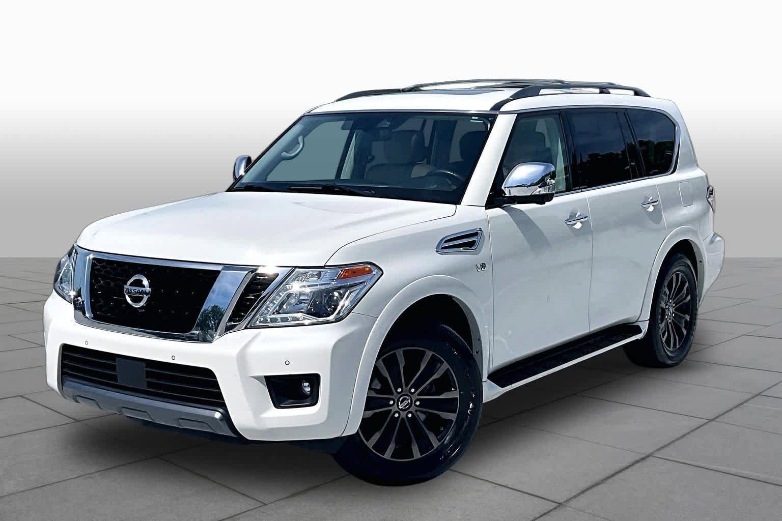 Used 2019 Nissan Armada Platinum w/ Captain's Chairs Package AWD/4WD image 1
