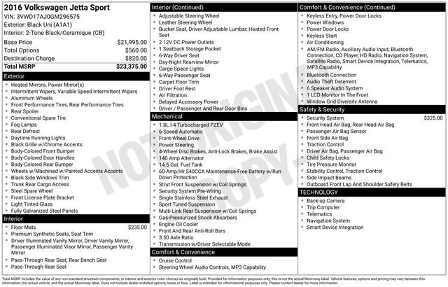 Used 2016 Volkswagen Jetta Sport FWD image 12