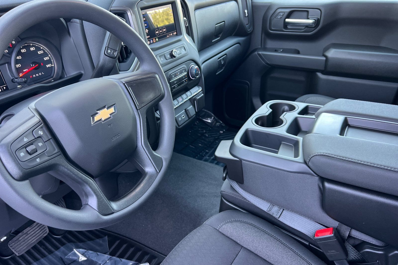 New 2026 Chevrolet Silverado 1500 Custom w/ Turbomax Blackout Package RWD image 11