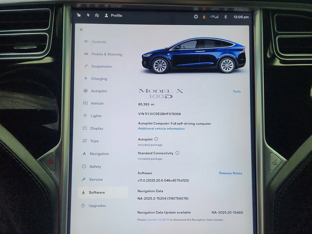 Used 2017 Tesla Model X 100D AWD/4WD image 34