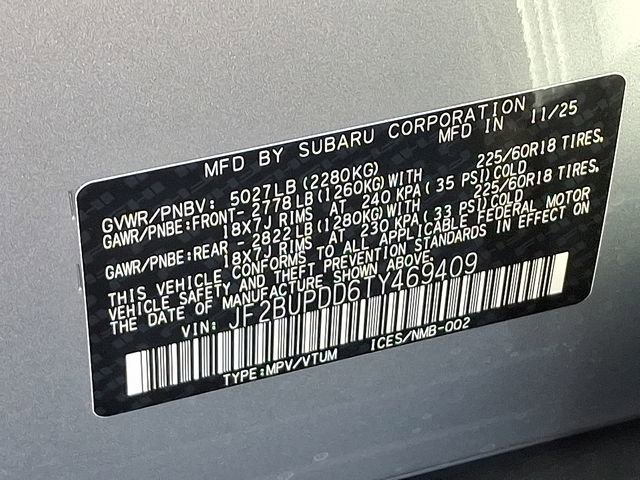 New 2026 Subaru Outback Limited image 24