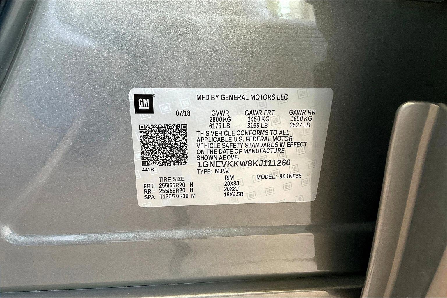 Used 2019 Chevrolet Traverse Premier AWD/4WD image 18