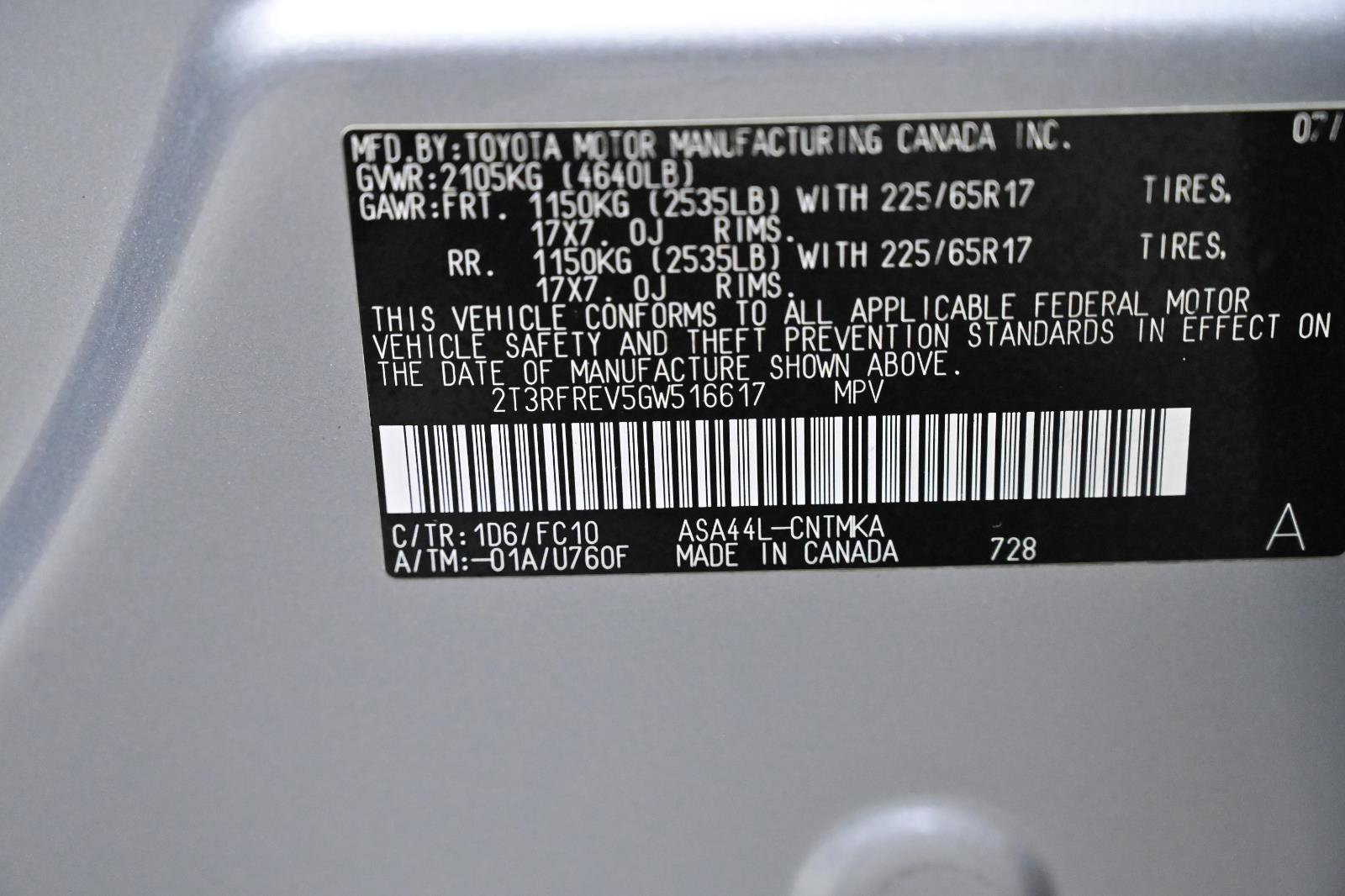 Used 2016 Toyota RAV4 XLE image 30