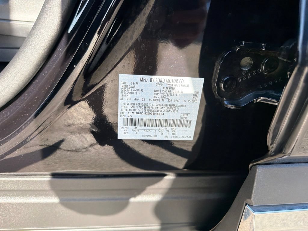 Certified 2025 Ford Explorer Active AWD/4WD image 56