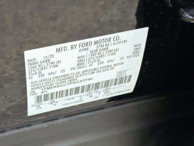 Used 2023 Ford Explorer ST w/ Equipment Group 401A AWD/4WD image 47