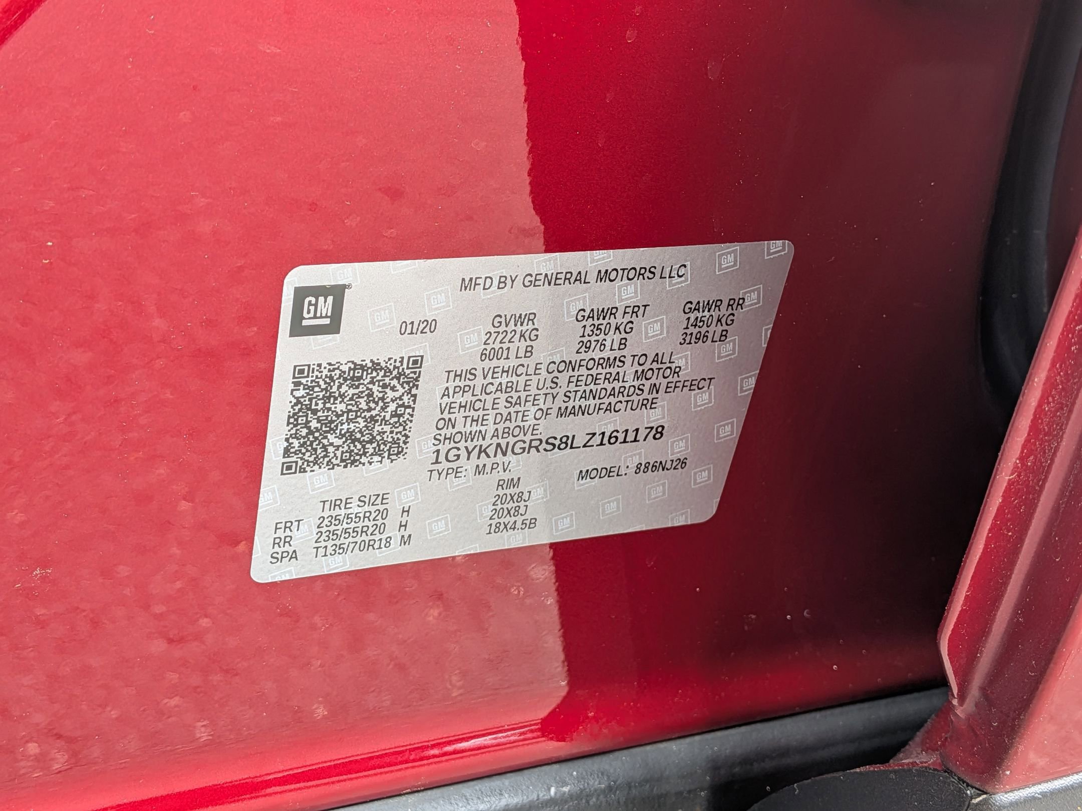 Certified 2020 Cadillac XT5 Sportv AWD/4WD image 35