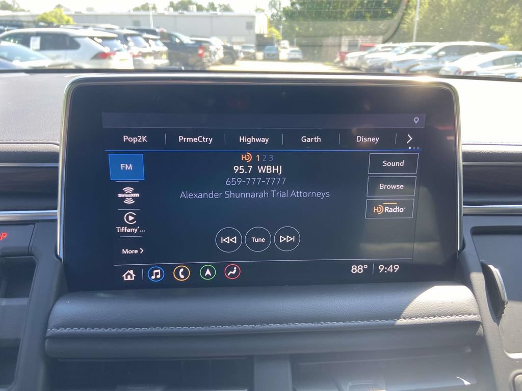 Used 2021 Chevrolet Tahoe LT w/ Rear Media and Nav Package RWD image 28