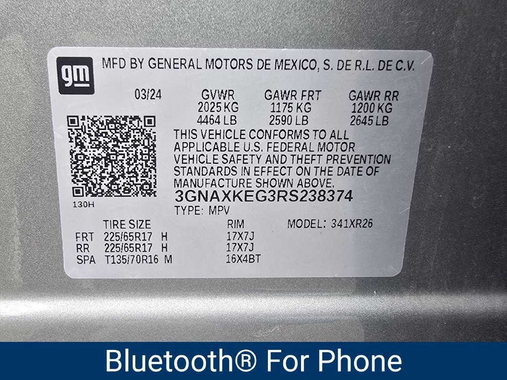 Certified 2024 Chevrolet Equinox LT FWD image 11