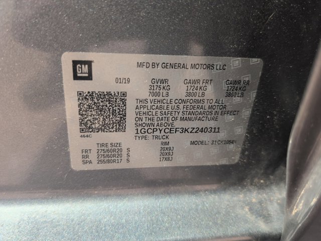 Used 2019 Chevrolet Silverado 1500 Custom Trail Boss w/ Custom Convenience Package image 29