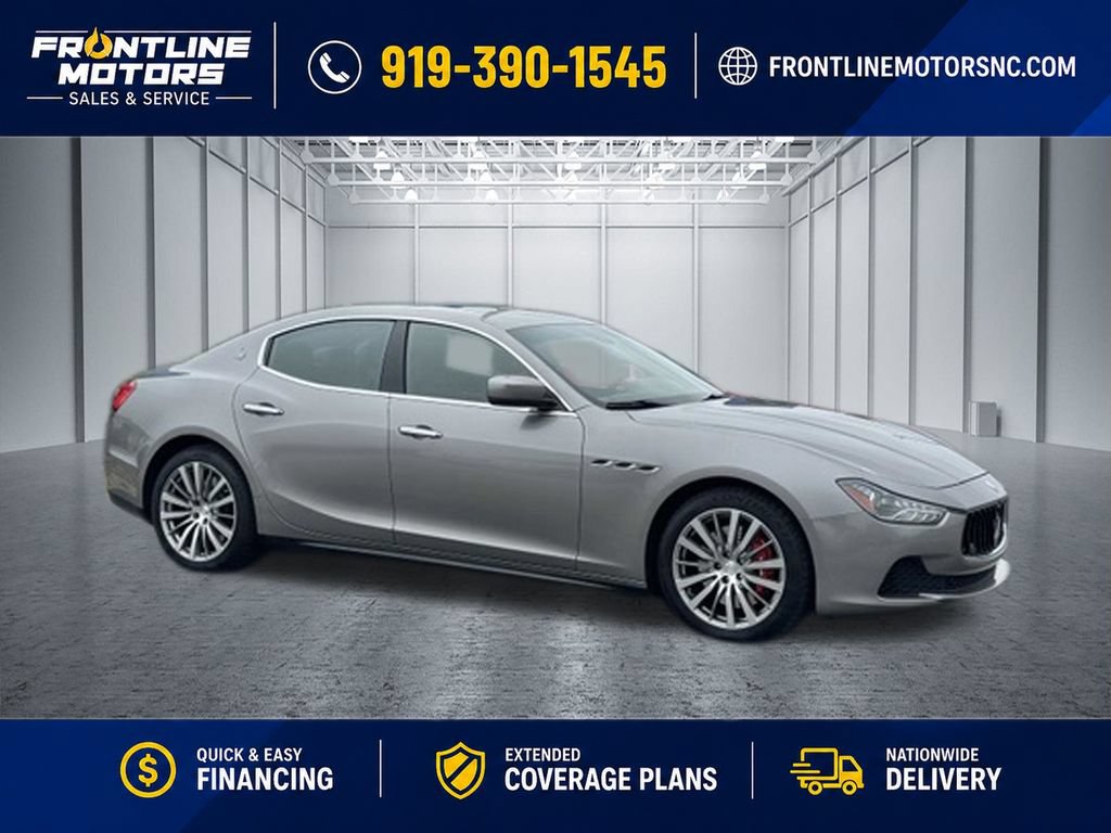 Used 2016 Maserati Ghibli S Q4 AWD/4WD image 8