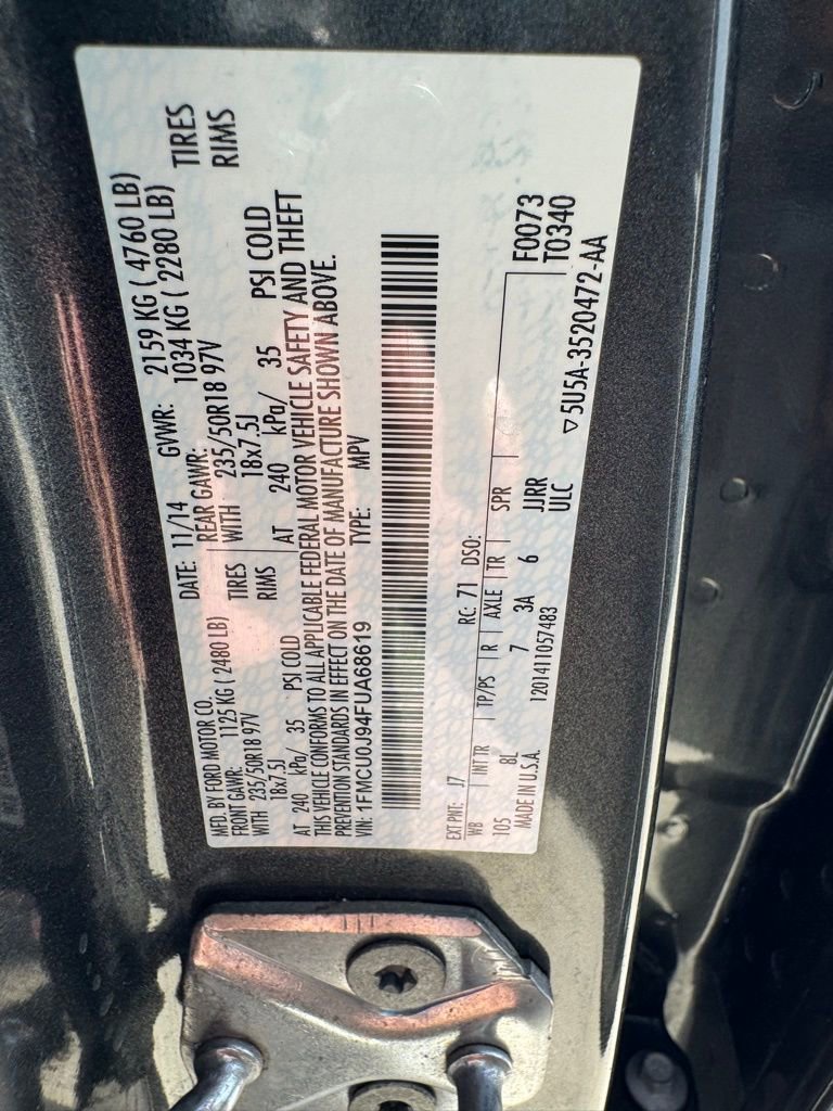 Used 2015 Ford Escape Titanium image 25