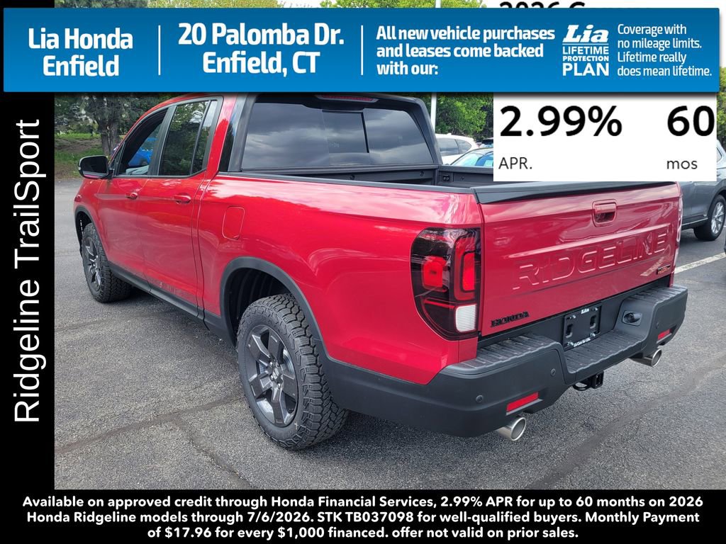 New 2026 Honda Ridgeline TrailSport image 8