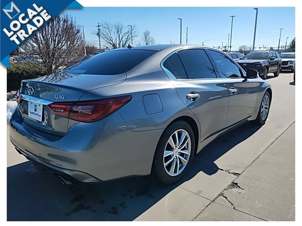 Used 2021 INFINITI Q50 Pure image 7