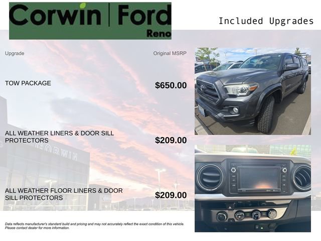 Used 2017 Toyota Tacoma SR5 w/ Tow Package AWD/4WD image 3