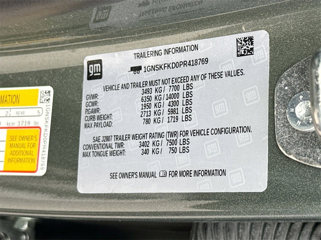 Used 2023 Chevrolet Suburban Premier image 35