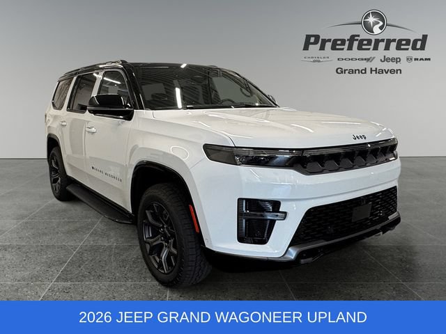 New 2026 Jeep Grand Wagoneer 4WD w/ Quick Order Packge 29V Upland
