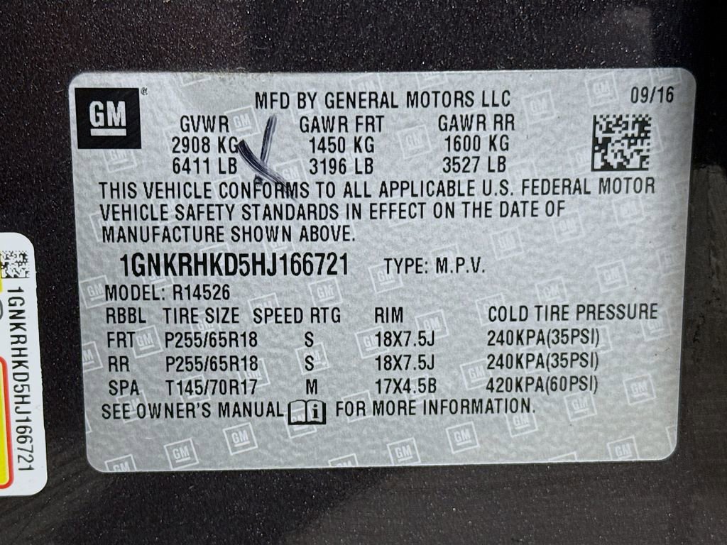 Used 2017 Chevrolet Traverse LT image 32