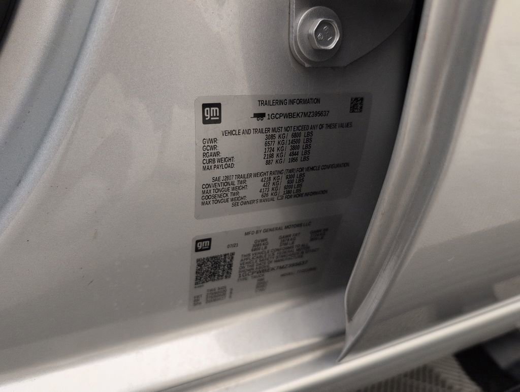 Used 2021 Chevrolet Silverado 1500 Custom image 40