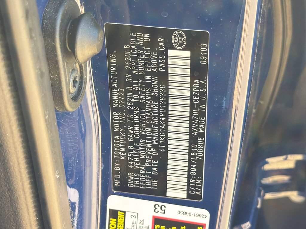 Used 2023 Toyota Camry XSE w/ Cold Weather Package FWD image 33