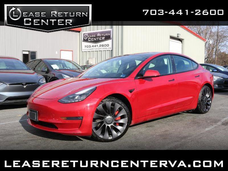 Used 2021 Tesla Model 3 Performance AWD/4WD image 1