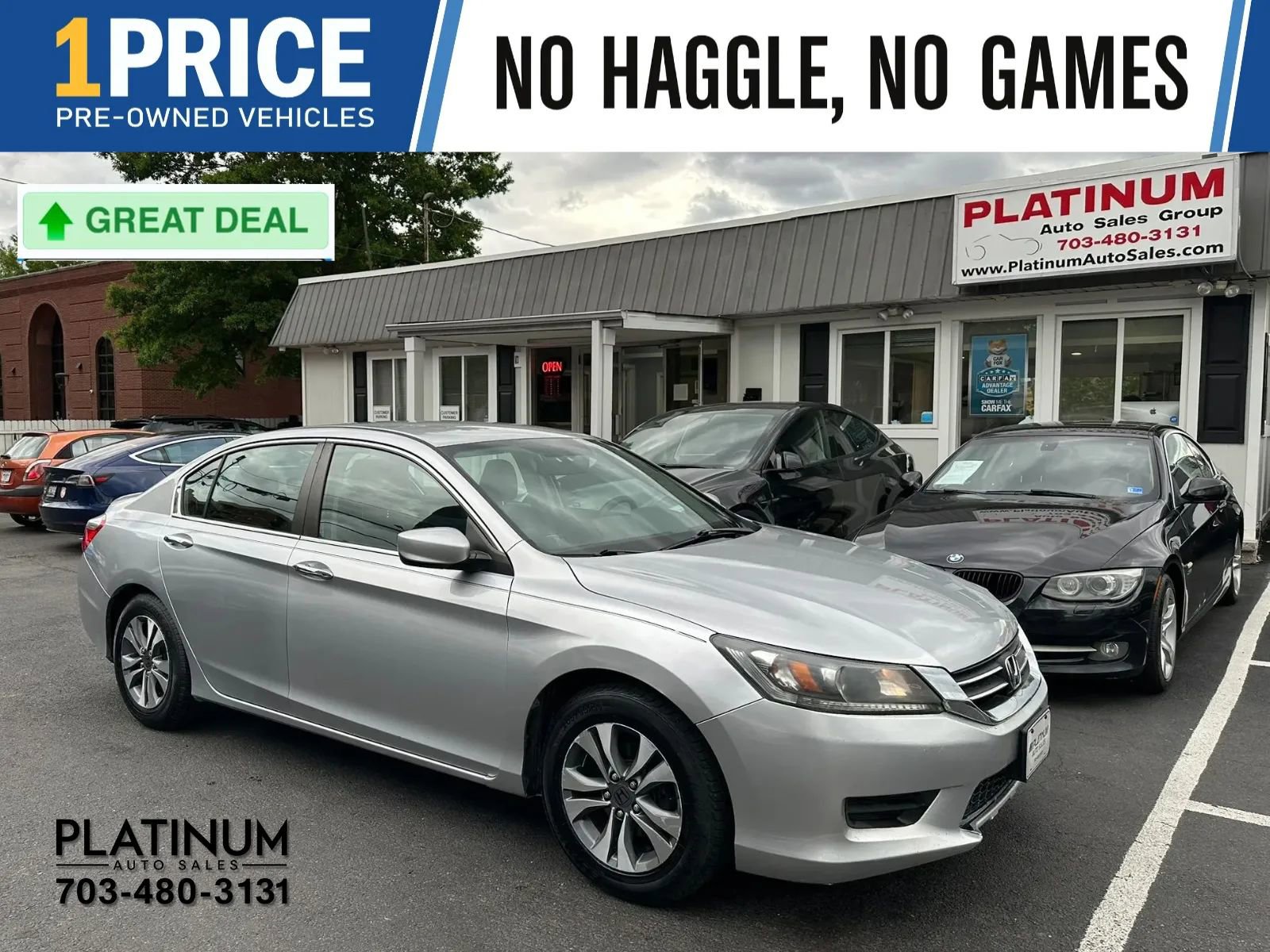 Used 2013 Honda Accord LX image 1
