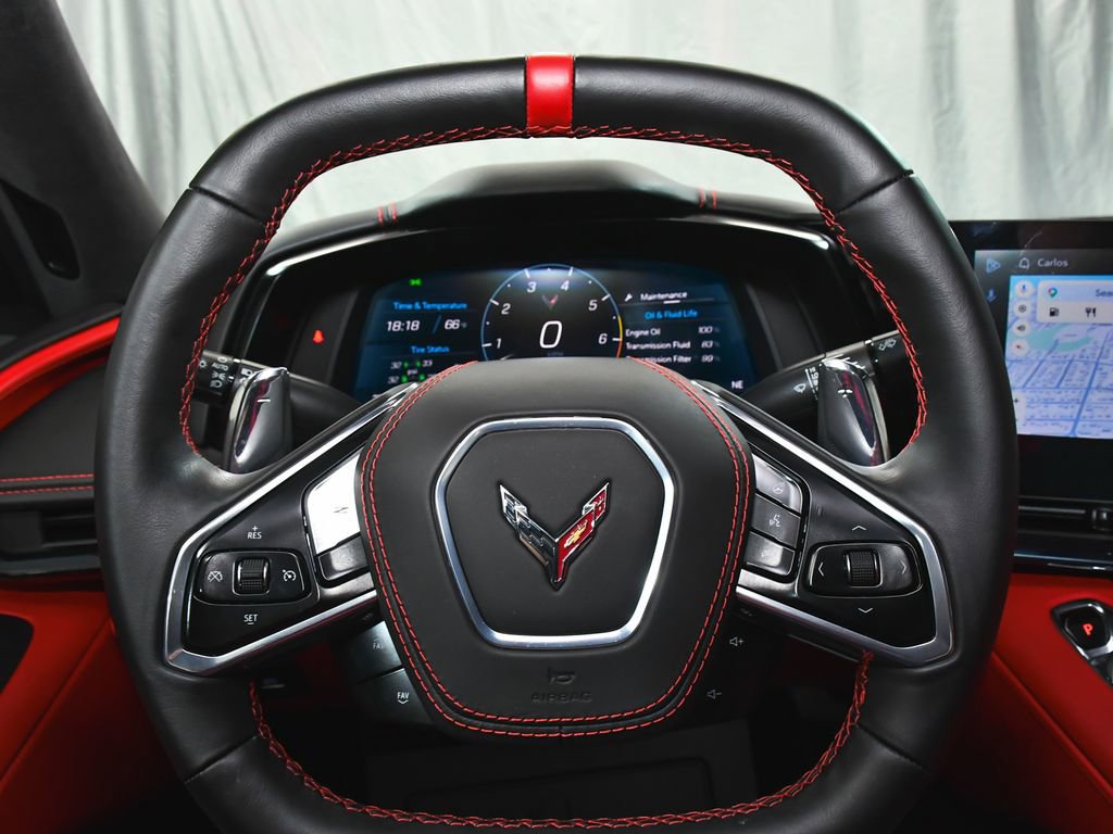 Used 2025 Chevrolet Corvette Stingray Premium Cpe w/ Stealth Interior Trim Package RWD image 33