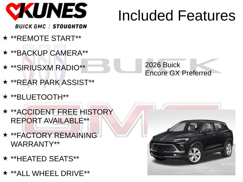 New 2026 Buick Encore GX Preferred image 2