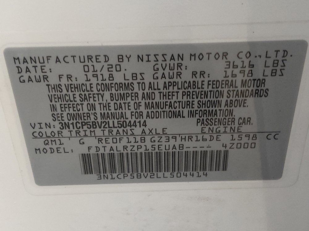 Used 2020 Nissan Kicks S FWD image 33