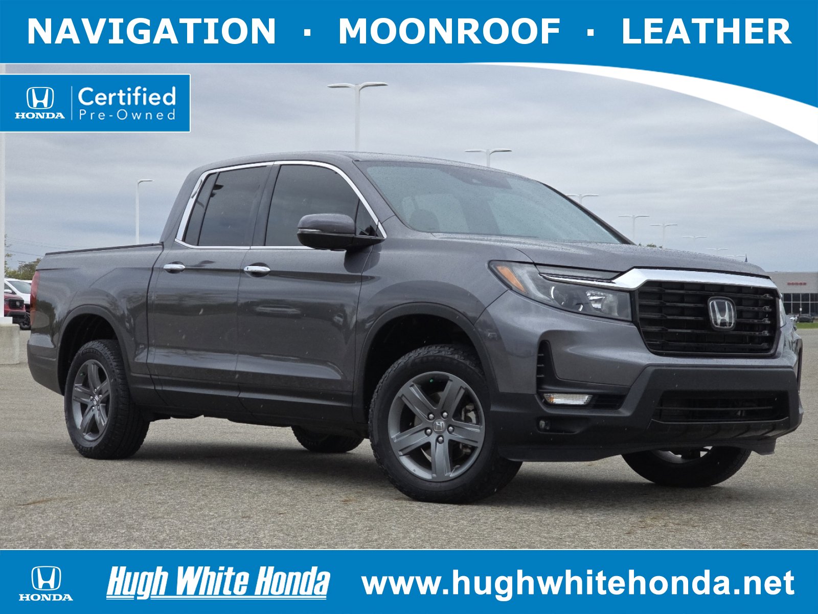 Used 2022 Honda Ridgeline RTL-E
