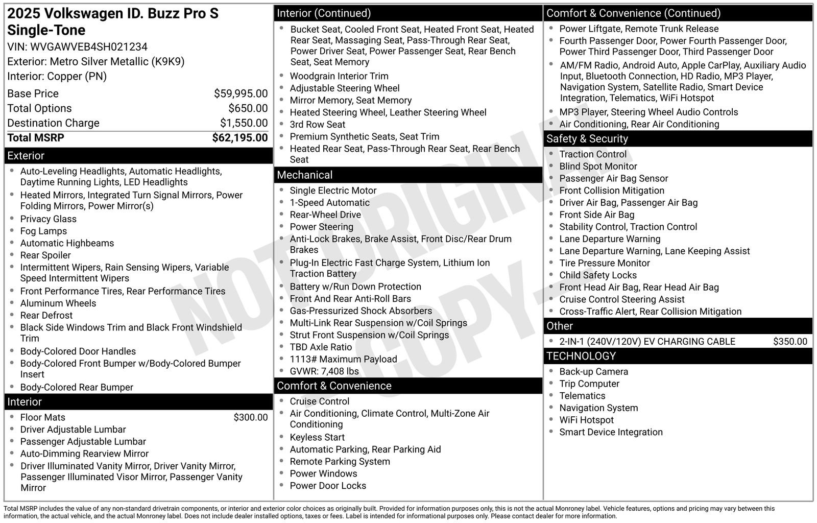 Used 2025 Volkswagen ID. Buzz Pro S image 28