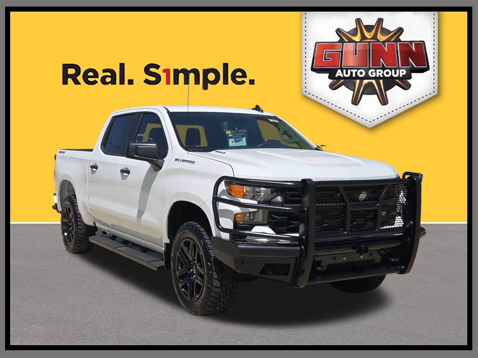 Certified 2025 Chevrolet Silverado 1500 Custom AWD/4WD image 1