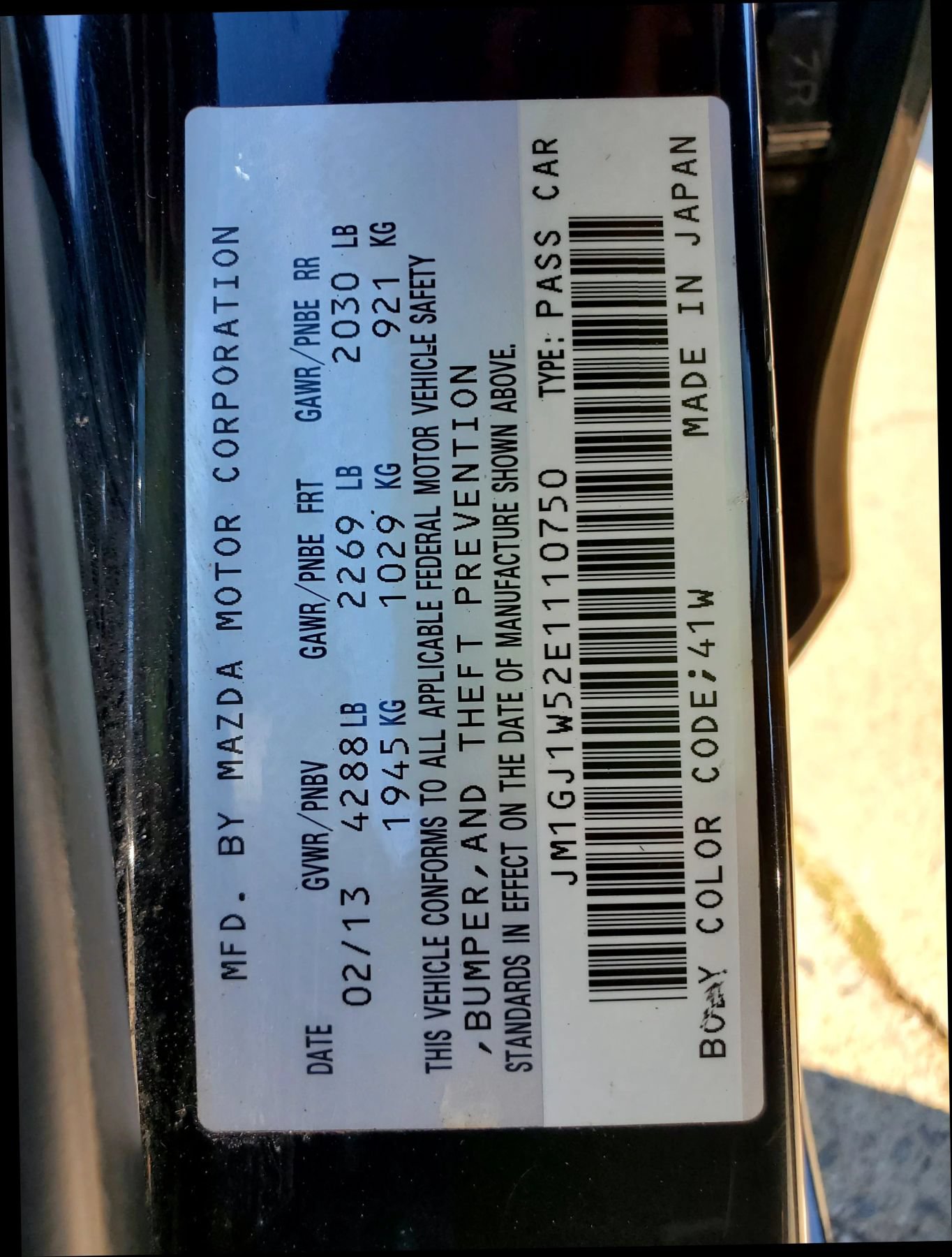 Used 2014 MAZDA MAZDA6 Grand Touring FWD image 52