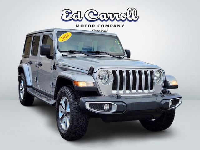 Used 2018 Jeep Wrangler Unlimited Sahara w/ Safety Group image 3