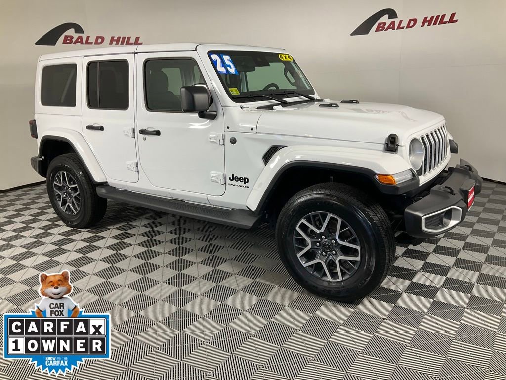 Certified 2025 Jeep Wrangler Sahara w/ Safety Group image 1