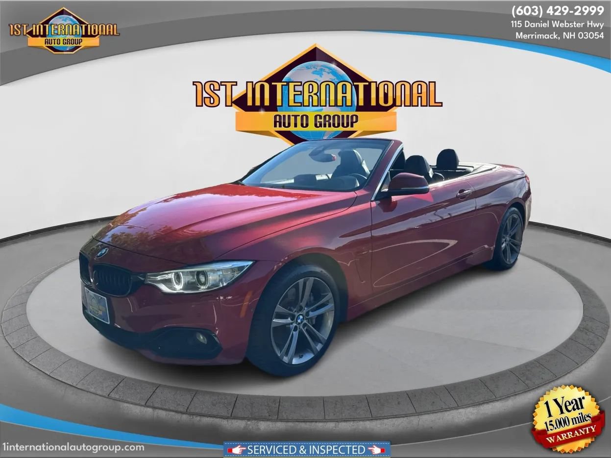 Used 2017 BMW 440i xDrive Convertible w/ Technology Package AWD/4WD image 1