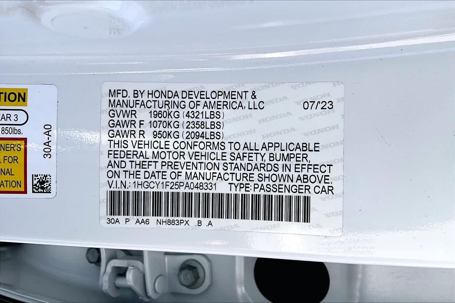 Used 2023 Honda Accord LX image 35