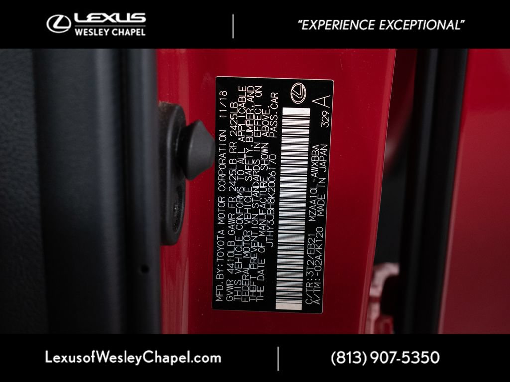 Used 2019 Lexus UX 200 F Sport w/ F Sport Premium Package FWD image 22
