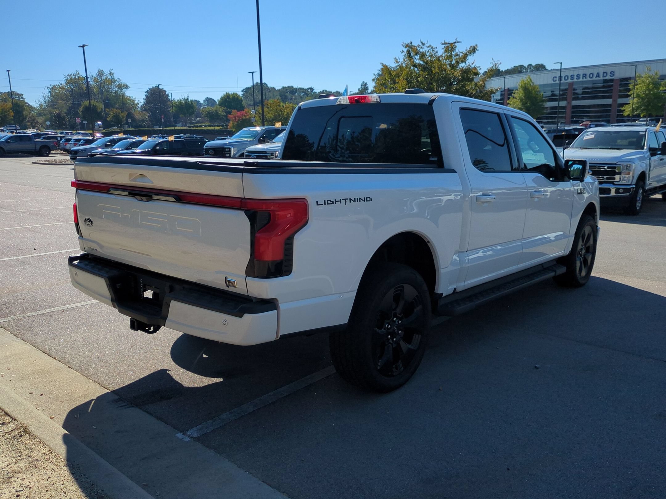 Certified 2025 Ford F150 Lightning Platinum w/ Dark Elements Package AWD/4WD image 4