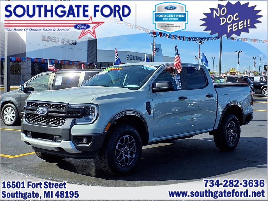Certified 2024 Ford Ranger XLT w/ Equipment Group 301A High