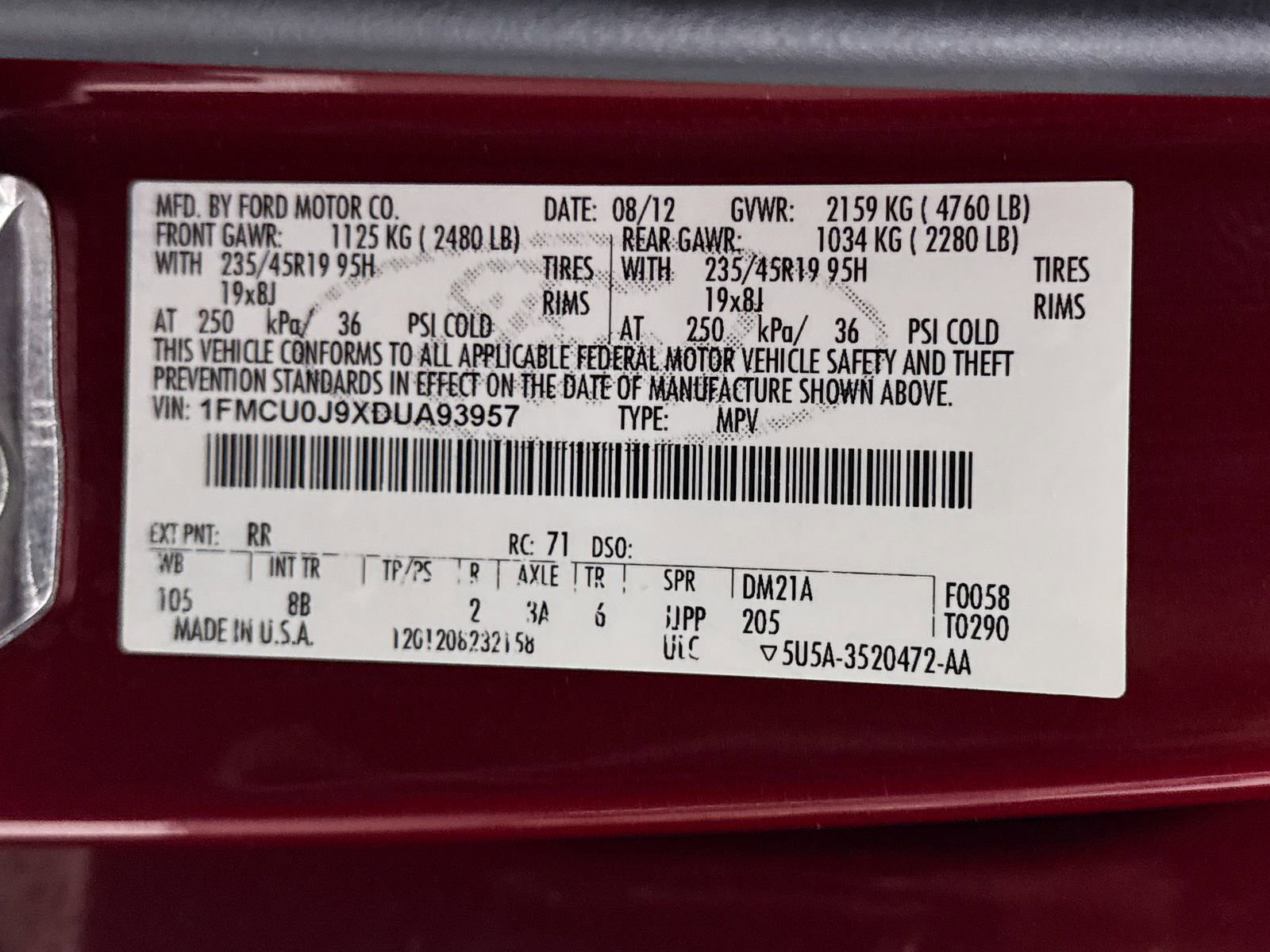 Used 2013 Ford Escape Titanium image 35