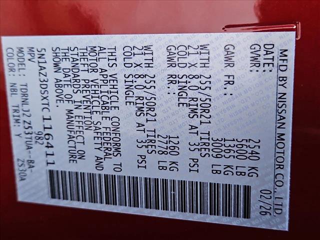 New 2026 Nissan Murano Platinum image 17