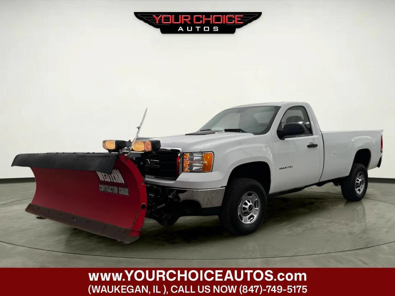 Used 2011 GMC Sierra 2500 W/T w/ Snow Plow Prep Package image 1