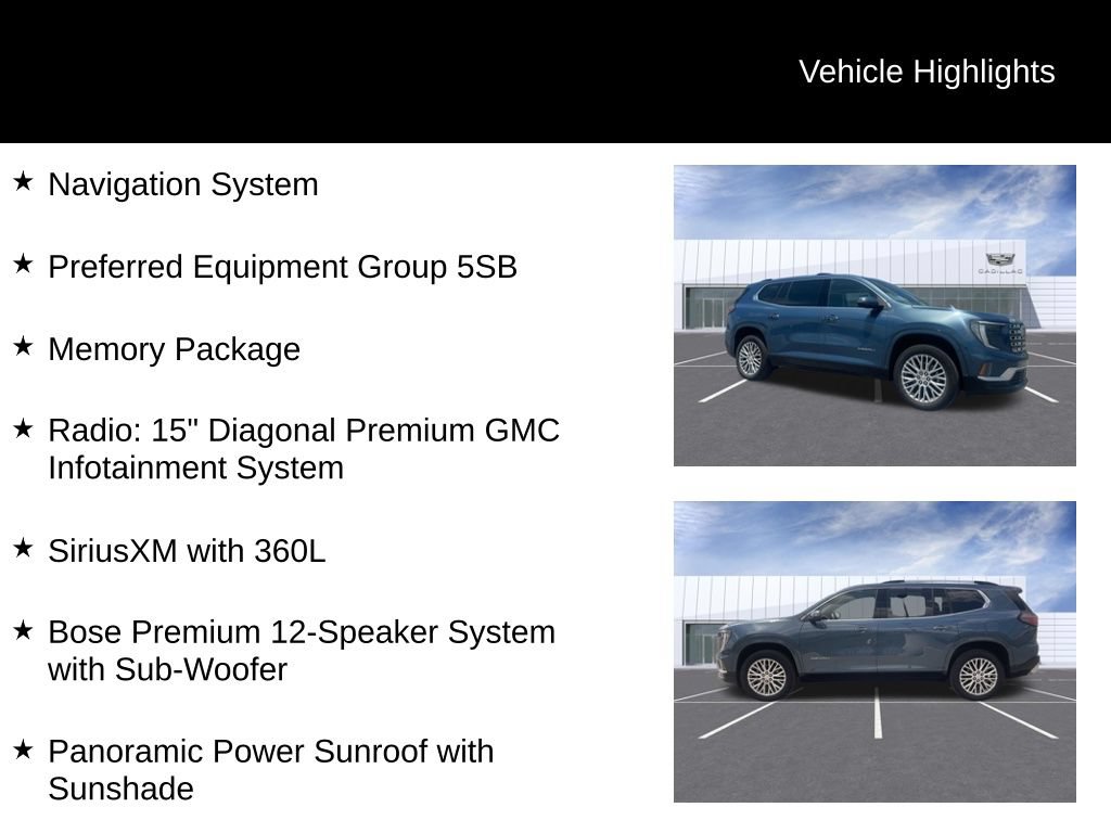 Used 2025 GMC Acadia Denali AWD/4WD image 10
