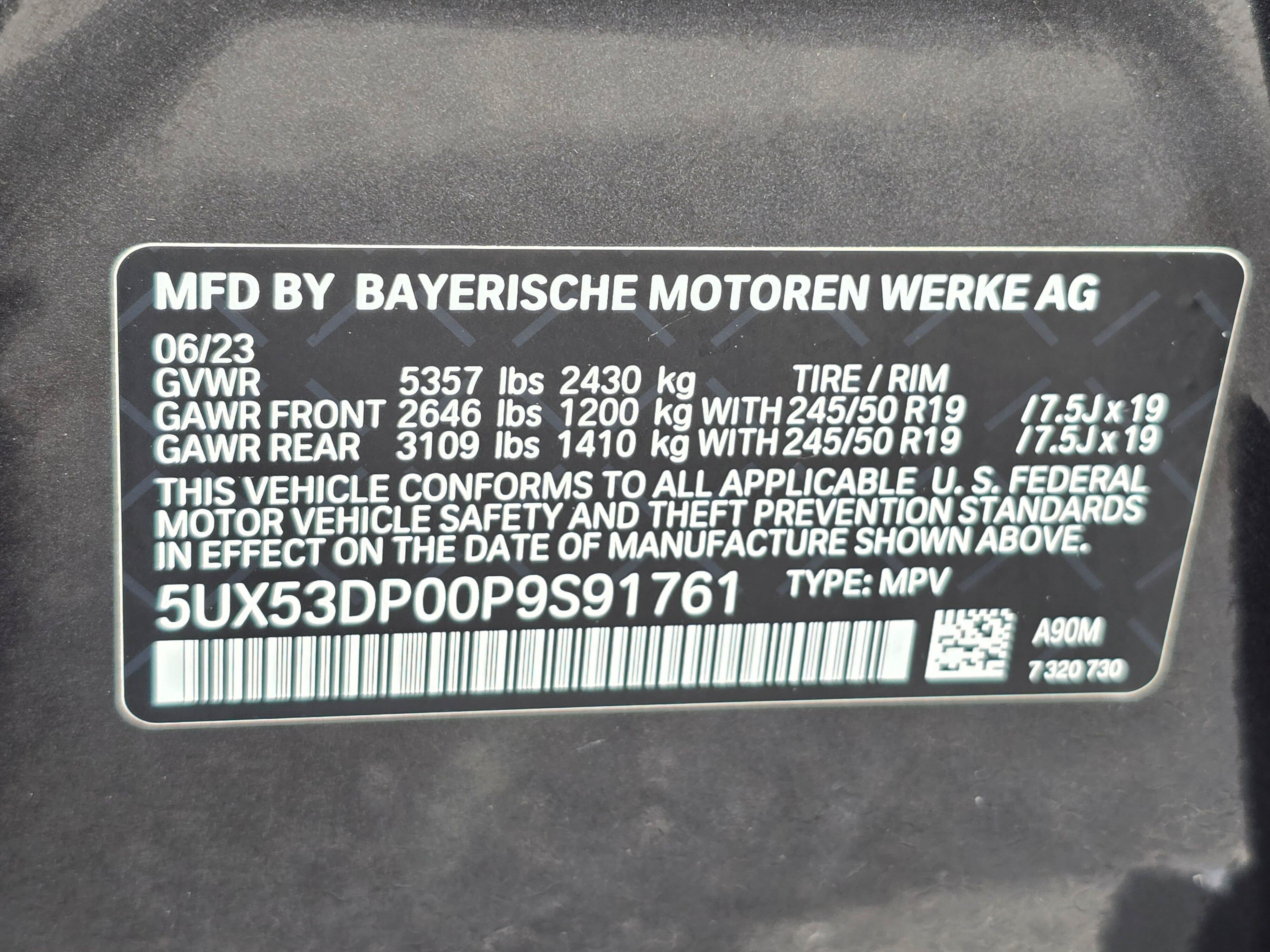 Certified 2023 BMW X3 xDrive30i w/ Premium Package AWD/4WD image 31
