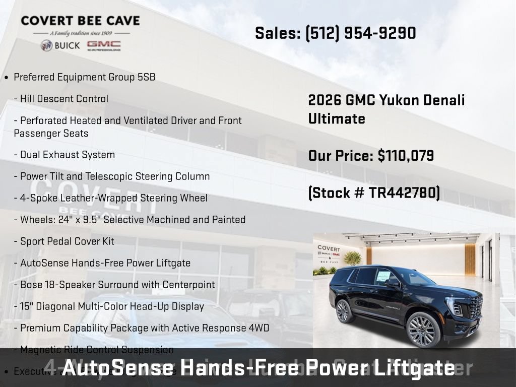 New 2026 GMC Yukon Denali Ultimate AWD/4WD image 17