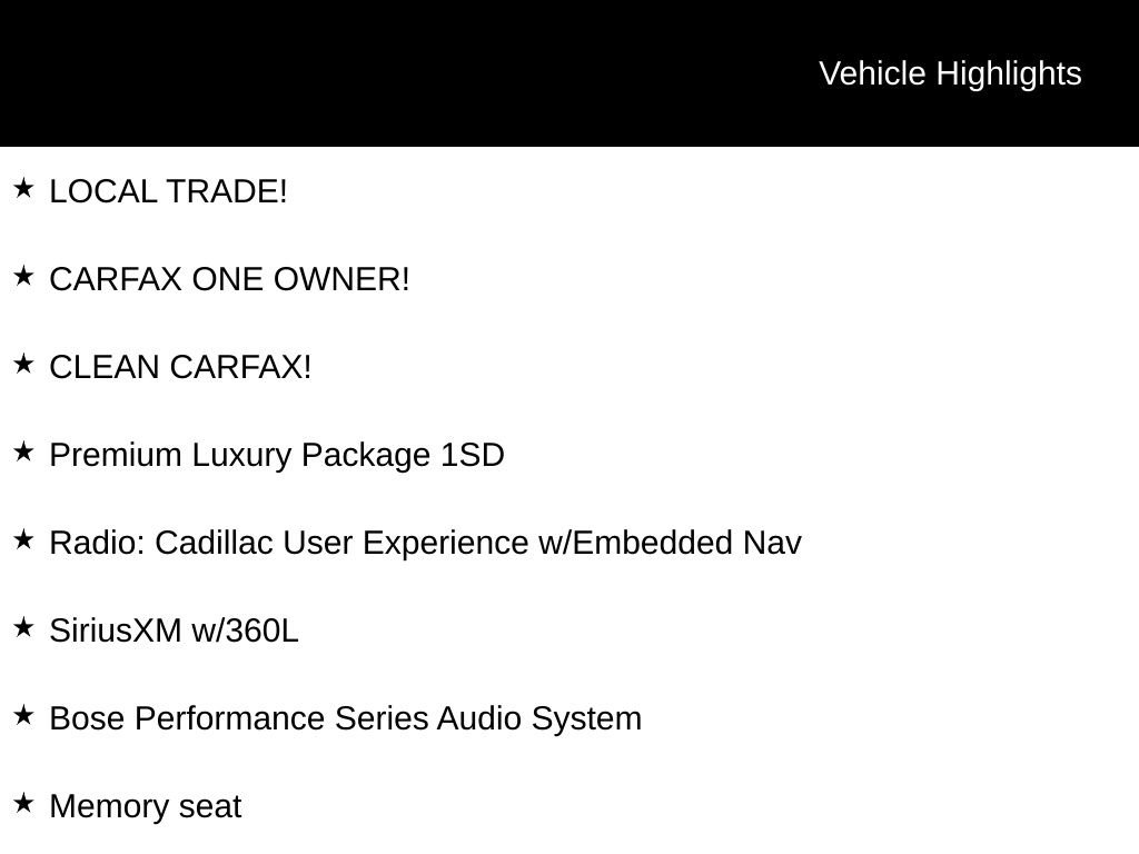 Used 2024 Cadillac XT6 Premium Luxury w/ LPO, Floor Liner Package AWD/4WD image 5