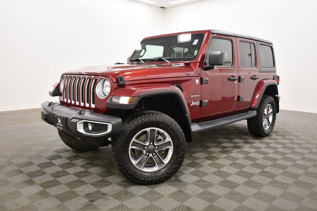 Used 2021 Jeep Wrangler Unlimited Sahara w/ Dual Top Group AWD/4WD image 2